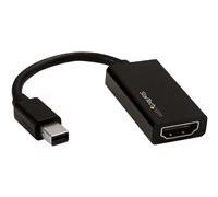 StarTech.com Adaptateur Mini DisplayPort vers HDMI - Convertisseur Vidéo Actif mDP 1.4 à HDMI 2.0 - 4K60Hz - Mini DP ou Thunderbolt 1/2 Mac/PC vers Moniteur/TV HDMI - Câble mDP vers HDMI