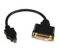 StarTech.com Adaptateur Mini HDMI vers DVI-D - mâle/femelle - 20cm, 0,2 m, Micro-HDMI, DVI-D, mâle, femelle, or