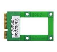 StarTech.com Adaptateur mSATA vers DD / SSD SATA 2,5" ou 3,5" - Carte Convertisseur Mini SATA à SATA pour DD / SSD - Contrôleur de stockage - 1 Canal - mSATA - SATA 6Gb/s G