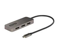 StarTech.com Adaptateur Multi-Moniteur USB-C 3 Ports/Hub USB-C vers 3x DP - Station d'accueil - USB-C / Displayport - 3 x DP