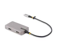 Startech.com usb-c multiport adapter, 4k 60hz hdmi, hdr, 3-port usb hu