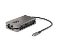 StarTech.com Adaptateur Multiport USB-C - 4K 60Hz HDMI/DP - Hub USB 3 Ports - 100W Power Delivery Pass-Through, GbE, Mini Station d'Accueil/Docking St