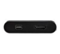 StarTech Adaptateur USB-C ST CDP2HDMDP - 2-en-1 USB-C vers HDMI / Mini DisplayPort 1.2, 4K 60 Hz