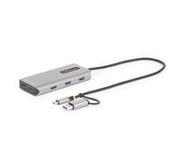 Startech.com usb-c multiport adapter w/attached usb-c to usb-a dongle,