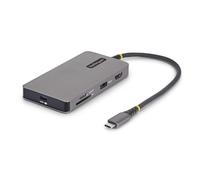 StarTech.com Adaptateur Multiport USB-C avec HDMI 4K 60Hz, 140W Power Delivery, Hub USB 10Gbps, GbE, Slots SD et MicroSD, Mini Dock Plug-and-Play pour