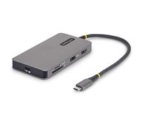 StarTech.com Adaptateur Multiport USB-C avec HDMI 4K 60Hz, 140W Power Delivery, Hub USB 10Gbps, GbE, Slots SD et MicroSD, Mini Dock Plug-and-Play pour PC Dell, HP, Lenovo