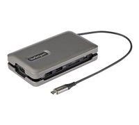 StarTech.com Adaptateur Multiport USB-C 6 en 1 - USB Type-C vers 4K 60Hz HDMI 2.0 - 100W Power Delivery Pass-trough - SD/Micro SD - Hub Convertisseur Compatible Win/Mac/Linux - Mini Dock USB-C - Câble de 25cm