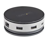 StarTech.com Adaptateur Multiport USB-C - Mini Dock USB 3.1 Gen 2 10Gbps Type-C avec 4K 60Hz HDMI/DisplayPort ou 1080p VGA - 75W PD Passthrough, Hub U
