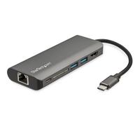 StarTech.com Adaptateur Multiport USB C - Station d'Accueil de Voyage USB-C vers