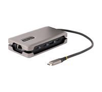 StarTech.com Adaptateur multiport USB-C - Station d'accueil USB Type-C 3.2 Gen2 10Gbps avec sortie vidéo HDMI 2.0b 4K 60Hz, hub USB (2xUSB-C, 1xUSB-A), PD 100W Pass-Through - Mini station d'accueil de