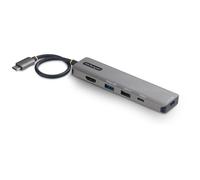 StarTech Hub USB C 5 en 1, Adaptateur Multiport USB-C vers HDMI avec Charge Rapide 140W, HDMI 4K 60Hz, Hub 10 Gbps, Mini Dock pour MacBook, Dell, Thinkpad, HP