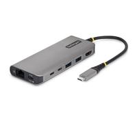 StarTech.com Adaptateur Multiport USB-C vers HDMI avec Recharge PD 140W, 4K 60Hz, Hub USB 5 Ports à 5 Gbps, GbE, Mini Dock Type-C pour MacBook / Dell / ThinkPad / HP