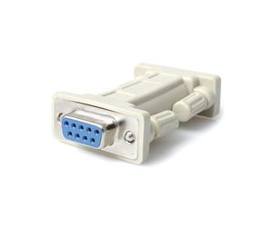 StarTech.com Adaptateur Null Modem Série RS232 DB9 F/F NM9FF - Connecteurs DB9 Femelle/Femelle, Facteur de Forme Droit, CE/RoHS, 33.6x50x15mm