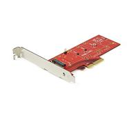 StarTech.com Adaptateur SSD PCIe M2 - x4 PCIe 3.0 NVMe / AHCI / NGFF / M-Key - Low Profile et Full Profile - Adaptateur SSD PCI Express M.2