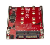 StarTech.com Adaptateur pour deux disques SSD M.2 vers SATA - Convertisseur disque NGFF vers SATA dans baie de 2,5" - RAID - Contrôleur de stockage (RAID) - M.2 - M.2 Card - RAID 0, 1, JBOD, BIG...