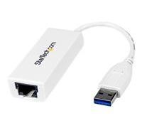 Startech Réseau adaptateur USB 3.0 vers Gigabit Ethernet - NIC USB vers RJ45 pour réseau 10/100/1000 - Adaptateur réseau - USB 3.0 - Gigabit Ethernet - blanc