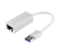 StarTech.com Adaptateur Réseau USB 3.0 vers Gigabit - Argent - Design Élégant en Aluminium pour MacBook, Chromebook ou Tablette - Support de Pilote Natif
