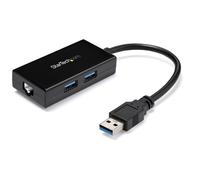 StarTech.com Adaptateur réseau USB 3.0 vers Gigabit Ethernet - Argent
