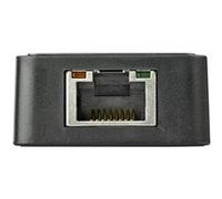 StarTech.com Adaptateur réseau USB 3.0 vers Gigabit Ethernet avec port USB intégré - Carte réseau GbE USB vers RJ45 - Noir - Adaptateur réseau - USB 3.0 - Gigabit Ethernet - noir - pour P/N: TB33A1C G