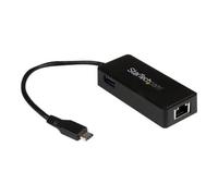 StarTech.com Adaptateur réseau USB-C vers RJ45 Gigabit Ethernet avec port USB supplémentaire - M/F - USB 3.1 Gen 1 (5 Gb/s)
