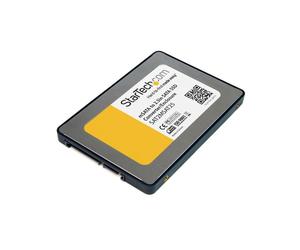 StarTech.com Adaptateur SATA vers mSATA 2.5" - Convertisseur SSD mSATA vers SATA 6 Gbps, 68x98x9.8mm, 50g - SAT2MSAT25