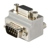 Right angle db9 to db9 serial cable adapter type 2 - adaptateur série