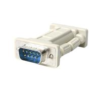 StarTech Adaptateur série Modem nul DB9 RS232 M/F – NM9MF – Gris