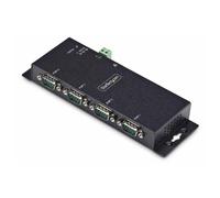 StarTech.com Adaptateur Série vers Ethernet à 4 Ports, LAN vers RS232 DB9 - Serveur de périphérique - 4 ports - 100Mb LAN, RS-232 - montable mur/rail DIN - Conformité TAA - pour P/N: AT925FM...