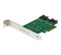 Startech.com adaptateur ssd m.2 ngff à 3 ports - 1x m.2 pcie (nvme), 2