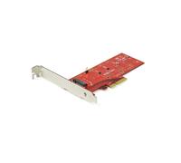 StarTech.com Adaptateur SSD PCIe M2 - x4 PCIe 3.0 NVMe / AHCI / NGFF / M-Key - Low Profile et Full Profile - Adaptateur SSD PCI Express M.2