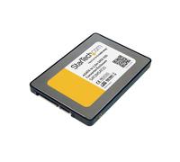 StarTech.com Adaptateur SSD mSATA vers SATA 2.5" Argent - Interface SATA III 6Gbps - Dimensions 98x68x9.8mm - Conversion mSATA vers SATA Standard 2.5"