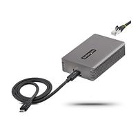 StarTech.COM Adaptateur Thunderbolt 3 vers Ethernet, 10GbE - Multi-Gigabit, Adaptateur Réseau Thunderbolt 3 vers RJ45 - Adaptateur Ethernet PC Portable avec Câble TB3, Win/Mac (TB310G2)