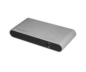 StarTech.com Adaptateur Thunderbolt 3 vers USB 3.1 (10 Gb/s) - 3 Puces Dédiées - 2 x USB-A 5Gbps avec Contrôleur Individuel + 1 x USB-C & USB-A 10Gbps avec Contrôleur Partagé - Chaînage TB3 - Auto Ali