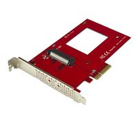 StarTech.com Adaptateur PCIe U.2 - PCI Express 3.0 x4 - Pour SSD U.2 NVMe de 2,5" - Convertisseur SFF-8639 vers PCIe - SSD PCIe - adaptateur d'interface - Ultra M.2 Card - PCIe 3.0 x4