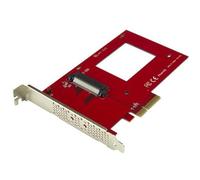 StarTech.com Adaptateur PCIe U.2 - PCI Express 3.0 x4 - Pour SSD U.2 NVMe de 2,5" - Convertisseur SFF-8639 vers PCIe - SSD PCIe - adaptateur d'interface - Ultra M.2 Card - PCIe 3.0 x4