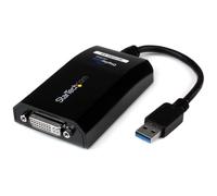 StarTech.com Adaptateur USB 3.0 vers DVI - Adaptateur Vidéo Double Écran/Multi-Écrans de Carte Graphique /Vidéo Externe USB 3.0 vers DVI - Adaptateur d'Affichage USB - 2048 x 1152