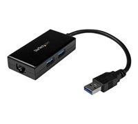 StarTech.com Adaptateur réseau USB 3.0 vers Gigabit Ethernet - Argent