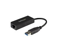 StarTech.com Adaptateur USB 3.0 vers Gigabit Ethernet RJ45, Chipset ASIX AX88179, 5 Gbps, Support Jumbo Frames 4000, VLAN Tagging, Wake-on-LAN, Windows/macOS/Linux