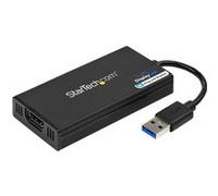 StarTech.com Adaptateur USB 3.0 vers HDMI, 4K 30Hz Ultra HD, certifié DisplayLink, convertisseur d'adaptateur d'affichage USB Type-A vers HDMI pour moniteur, vidéo externe et carte graphique, Mac et W