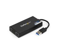 StarTech.com Adaptateur USB 3.0 vers HDMI - 4K30Hz Ultra HD - Certifié DisplayLink - Convertisseur d'Écran USB Type-A vers HDMI Moniteur - Carte Vidéo et Graphique Externe - Mac et Windows (USB32HD4K)