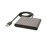 StarTech.com Adaptateur USB 3.0 vers Quad HDMI, USB vers 4x HDMI pour Windows (P
