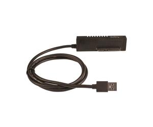StarTech.com Adaptateur USB 3.1 vers SATA III 6 Gbps pour HDD/SSD 2.5/3.5", Chipset ASMedia ASM1351, Support UASP, 10 Gbps