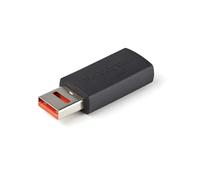 StarTech.com Adaptateur Chargeur USB Sécurisé - Data Blocker - Charge Only USB-A Mâle vers Femelle - Protection Chargeur No-Data pour SmartPhone/Tablette - Adaptateur Blocage Transfert Données USB