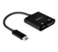 StarTech.com CDP2DP14UCPB Adaptateur Graphique USB 7680 x 4320 Pixels Noir