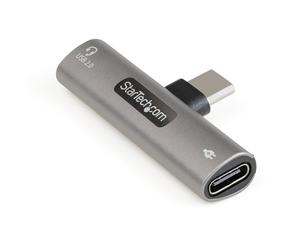 StarTech.com Adaptateur USB-C Audio & Chargeur - Convertisseur Audio Port USB-C Casque/Écouteurs - 60W USB Type-C Power Delivery Pass-Through - Smartphone/Tablette/Portable