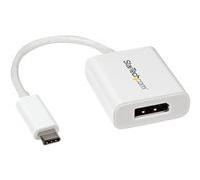 StarTech.com Adaptateur vidéo USB-C vers DisplayPort - M/F - 4K 60 Hz - Blanc