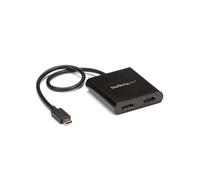 StarTech.com Adaptateur USB-C vers Double HDMI MST - 2x HDMI 4K 30Hz, USB Type-C Mâle, Chipsets MegaChips STDP4320 & Parade PS8402A, Windows