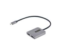 StarTech.com Adaptateur USB-C vers Double HDMI MST - 2x HDMI 4K 60Hz HDR - Chipset Synaptics VMM5200 - USB Type-C Mâle - Windows 10/11