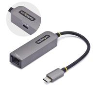 StarTech.com Adaptateur USB-C vers Ethernet, NIC, 100W PD Pass-Through, Adaptateur Réseau USB 3.0 Type-C 1Gbps Multi Speed, Compatible Thunderbolt, Windows & Mac