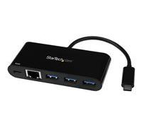 StarTech.com Adaptateur USB-C vers Gigabit Ethernet avec hub USB 3.0 à 3 ports et USB Power Delivery